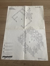 Playmobil Bauanleitung Nr.3446 kleine Ritterburg, zweite Wahl. Siehe Bilder.