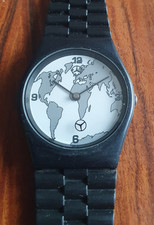 Armbanduhr - Sehr leichte Mercedes Uhr mit Mercedesstern als Sekunde Swiss Made