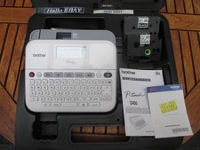 Brother P-touch  D 400 3,5-18 mm Beschriftungsge., 2x Tape-6x Batter.-Koffer Nr1