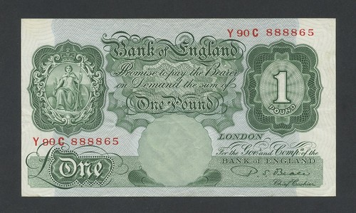 Bank england 1 schein - bank,