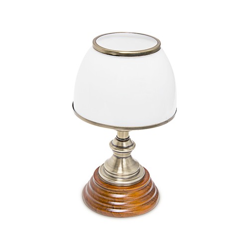 Tischlampe glasschirm