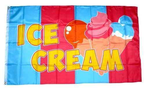 Flagge fahne ice - /,