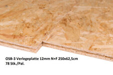 OSB 12mm  Verlegeplatte Spanplatte  250x62,5cm 1.56 m² (7,26 € */ 1 m²)