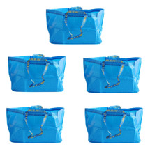 IKEA FRAKTA Tragetasche Umzug Transport 55x37x35 cm 71L blau 5x 10x 25x 50x NEU