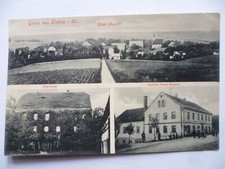 AK Kiebitz i.Sa. Pfarrhaus Gasthof Totalansicht