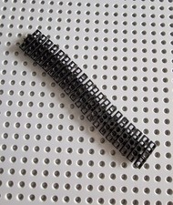 LEGO Technic Technik Kette Kettenglieder Panzer Bagger 20 Stück Schwarz 3873 P2