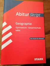 4 Abitur Bücher, Abiturprüfung NRW: Mathe, Physik, Erdkunde, Englisch