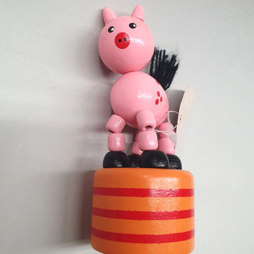 Drückfigur aus holz - aus,
