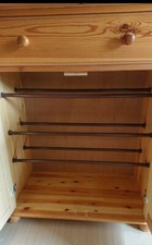 Einlagestangen für Schuhschrank/ Bauset zum Umbau von Schrank zum Schuhschrank