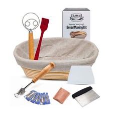 Premium Sauerteig Gärkorb | Sauerteig Starter Kit | Ideal zum Formen UK