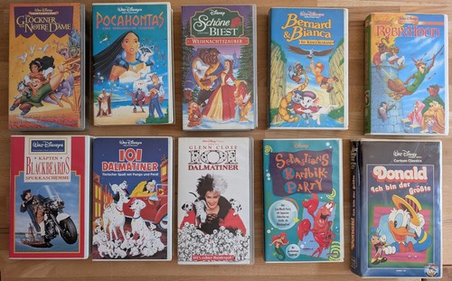 Vhs von walt disney - vhs,