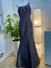 Luxus abendkleid braun - luxus, mit
