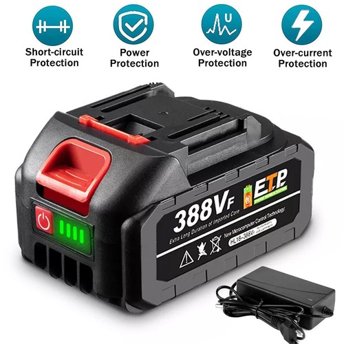 18v 4000mah ersatzakku - mit, led