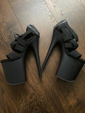 Pleaser High Heels Pumps Mules Leder Sky Sandalen GoGO Party Schuhe Liebhaber