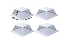 4 Stk. Silikon-Puffer