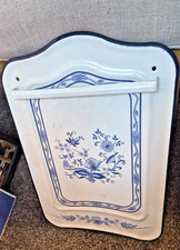 Emailieschild heisgebrannt - ,