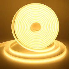 COB LED Streifen 3m 220V 230V 240V IP65 wasserdicht EU Schalter Dimmer 3000K-600