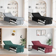Stoff Sofa Bett Schlafsofa