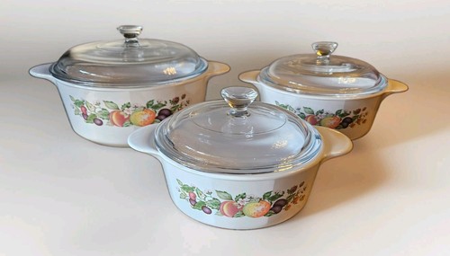 Corningware drei glas ofenfest - corningware,