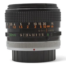 Objektiv Tele Canon FD 50mm 50 mm 1:1.4 1.4 S.S.C. - A-1 AT-1 T70 AE-1 F-1 