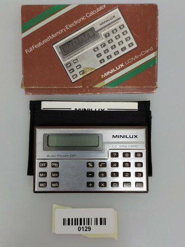 0129 taschenrechner minilux - 0129,