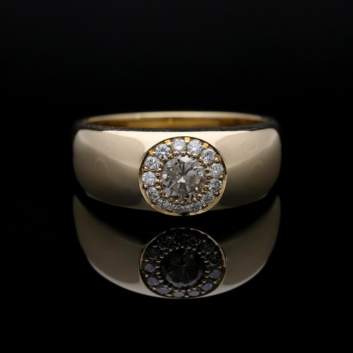 Gold ring diamanten - gold,