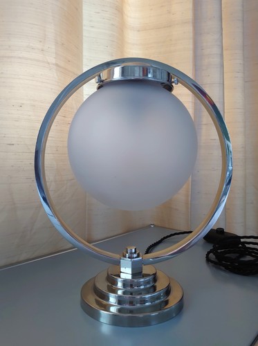 Lampe art deco bauhaus - art, deco,