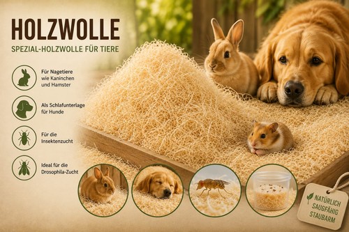 Spezial tierwolle holzwolle - tierwolle,