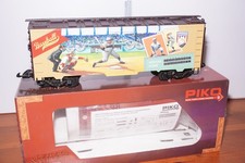 BOD/H] PIKO Spur G 38923 Güterwagen Amerikanische Traditionen - Baseball OVP TOP