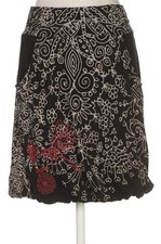 Desigual Rock Damen Damenrock Gr. S Baumwolle Schwarz #ms9rh72