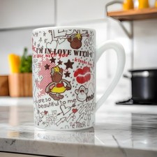 NICI Love Hearts Monkey Mug