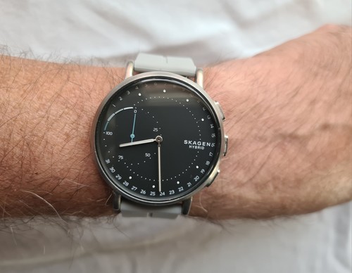 Skagen hybrid armbanduhr - hybrid,