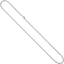 Halskette 585 Weißgold Gold Zopfkette 14 Karat 50 cm Damen Herren für Anhänger