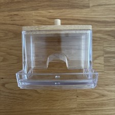 Wattestäbchen Behälter mit