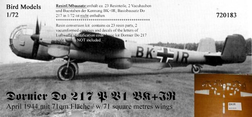 Dornier 217 pv1 1944 mit - dornier, 71
