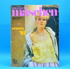 Modische Maschen 1 von 1985 | Schnittmuster Mode Verlag für die Frau | DDR Y