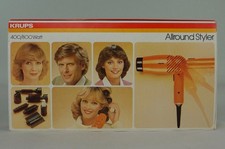 KRUPS Fön Allroun Styler Haartrockner Haar Föhn 800W Set OVP Vintage + Geschenk