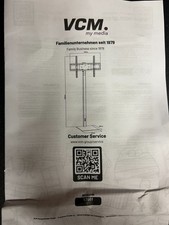 VCM TV Fernseh Fuß Ständer