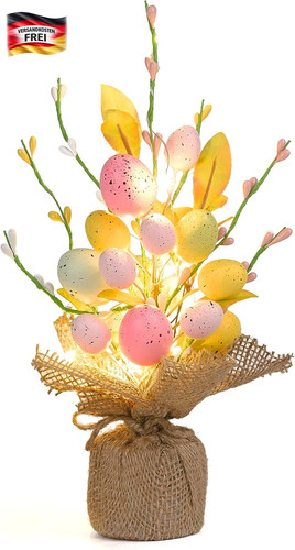 Osterdeko baum mit led - mit,