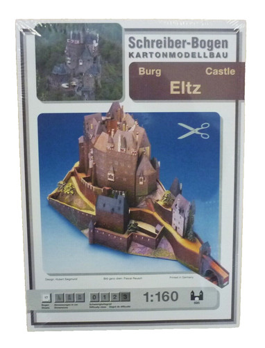 Kartonmodellbau burg eltz - burg,