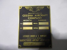 Nameplate id plate plate s88