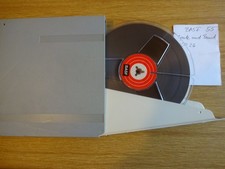 BASF Tonbandspule 18 cm mit BASF DP 26  Band und BASF Archivbox  55