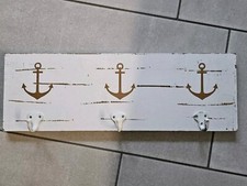 Garderobe Maritim Anker Shabby Chic Vintage 