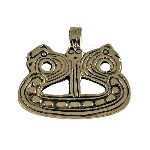 Bronze wikinger schiff - wikinger,