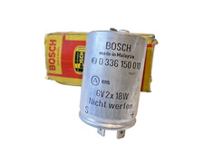 Blinkgeber Blinkrelais Bosch 0 336 150 010 Relais 6V 2 x 18W VW Käfer Porsche