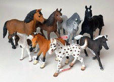 Schleich Pferde Edeka Sammelaktion Konvolut mit insgesamt 8 Pferden