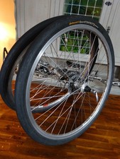 Shimano XT 7-8-9fach vintage MTB Laufradsatz--26 Zoll--Campagnolo Felge- TOP !