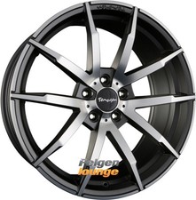 4 Alufelgen TOMASON TN10 Gunmetal Polished 8,5x18 ET40 5x108 18 Zoll