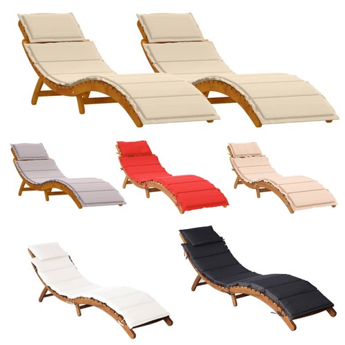 2er set sonnenliegen mit - 1/2er,