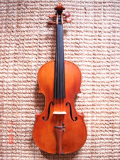 Alte Violine Geige 4/4 Zettel